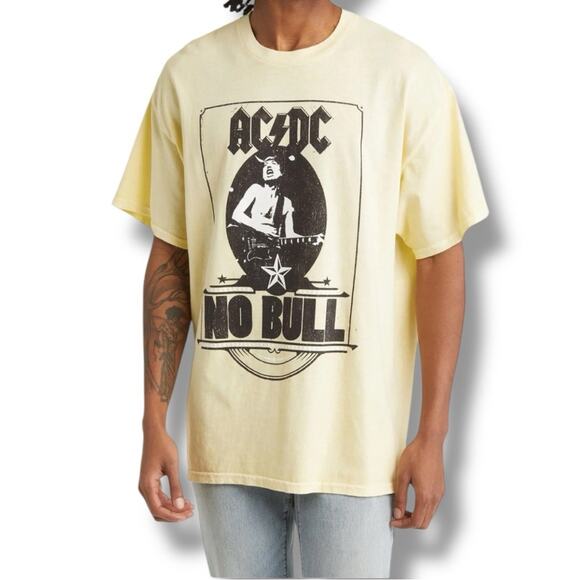 AC/DC No Bull 2023 graphic merch t-shirt NEW - Picture 1 of 5